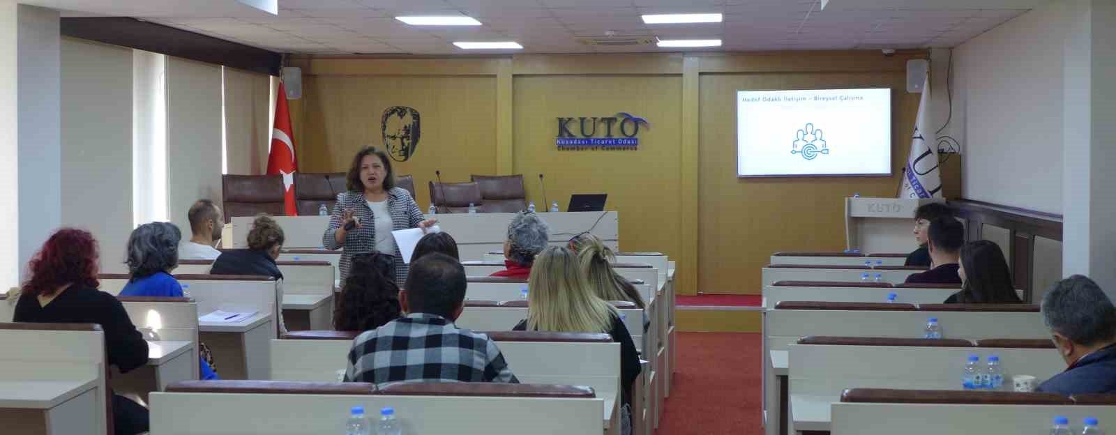 KTO&rsquo;da "M&uuml;şteri ile İletişim ve M&uuml;şteri Deneyimi" eğitimi
