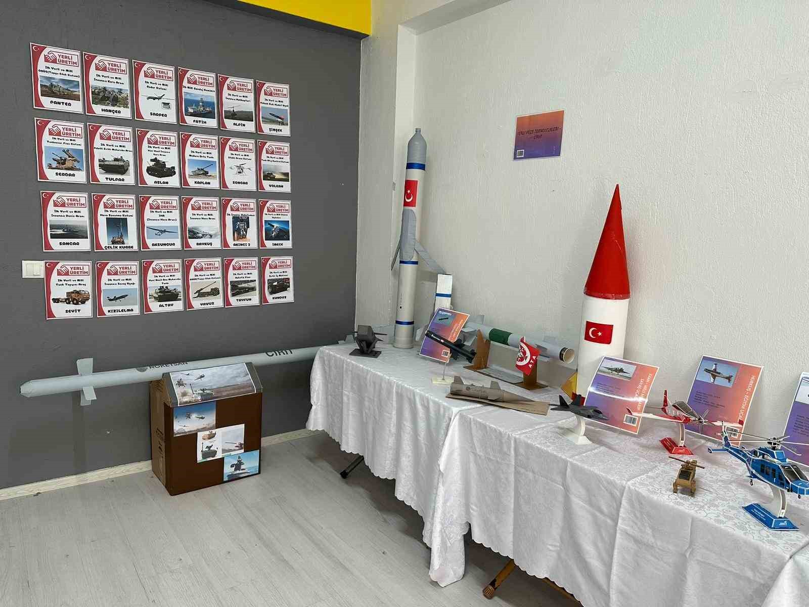 Yerli Malı Haftası, H&uuml;samettin Kulaklı İlkokulunda coşkuyla kutlandı
