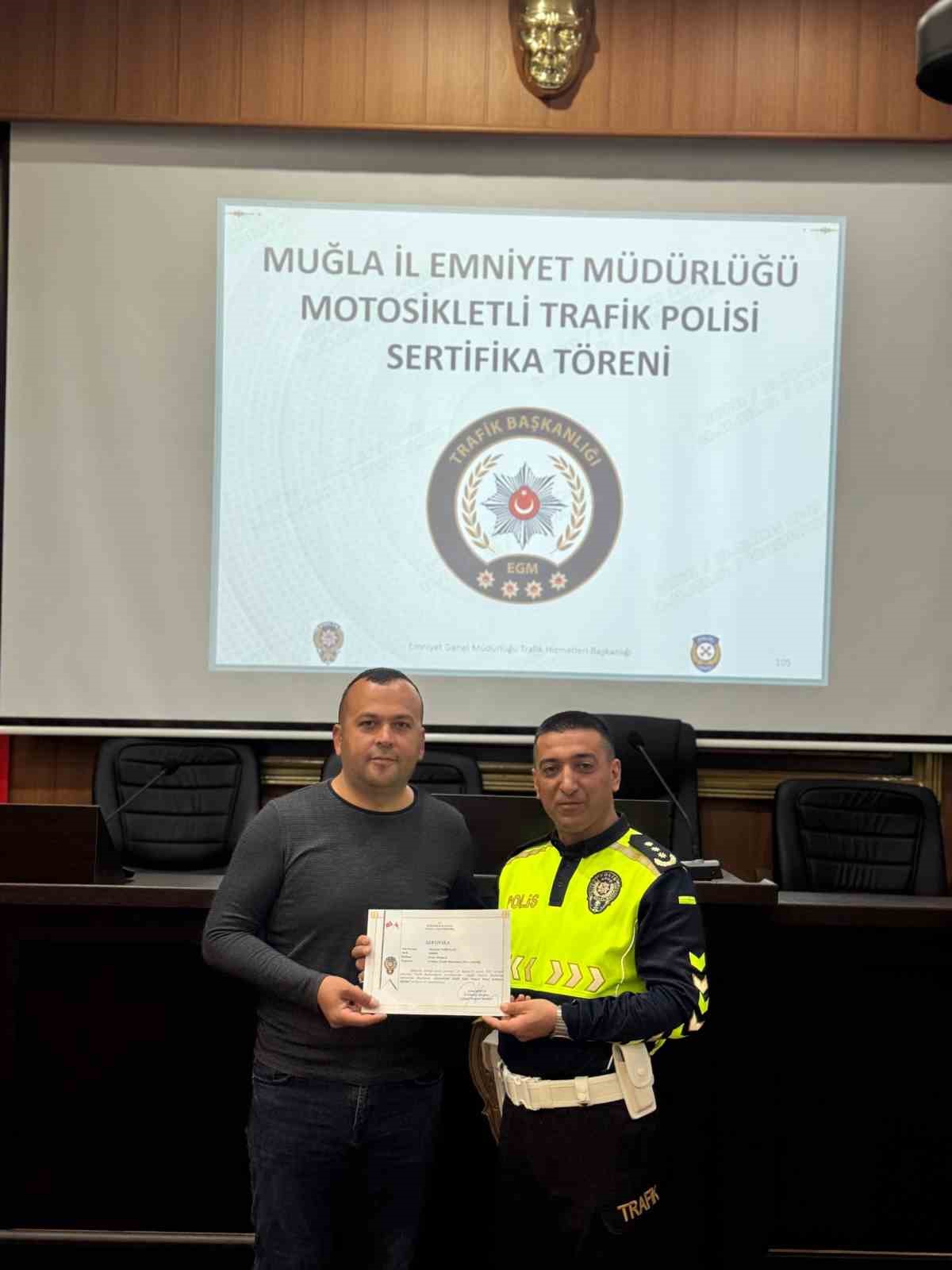 Muğla’da 25 yeni personel sertifikasını aldı