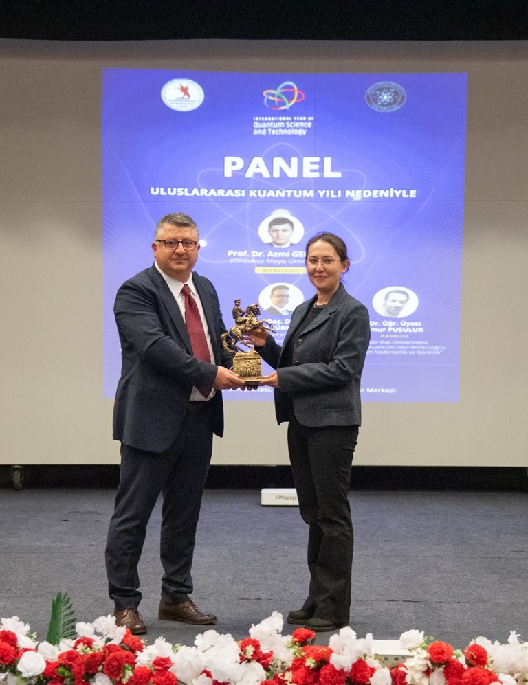 OMÜ’de kuantum bilimi ve teknolojilerinin geleceği konuşuldu