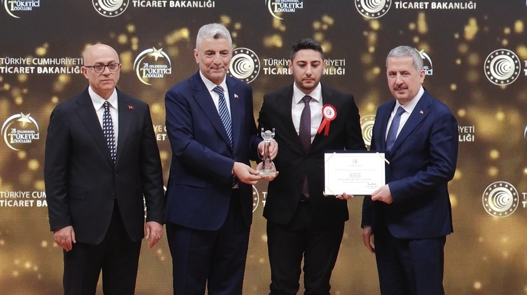 28’inci Geleneksel Tüketici Ödülleri’nde İHA’ya Tüketici Özel Ödülü