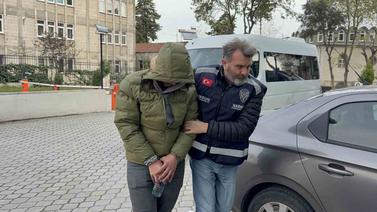 Samsun’da uyuşturucu operasyonu: 1 tutuklama