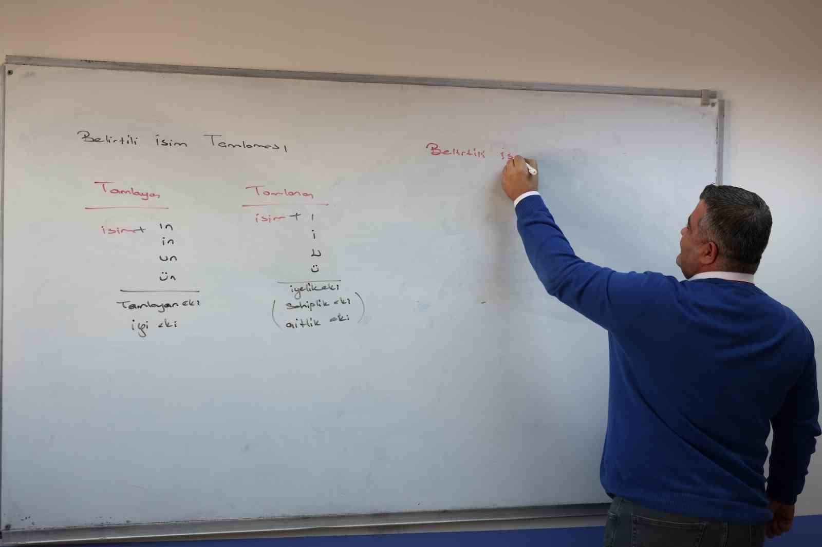 Başkan &Ccedil;er&ccedil;ioğlu, memur adaylarının yanında
