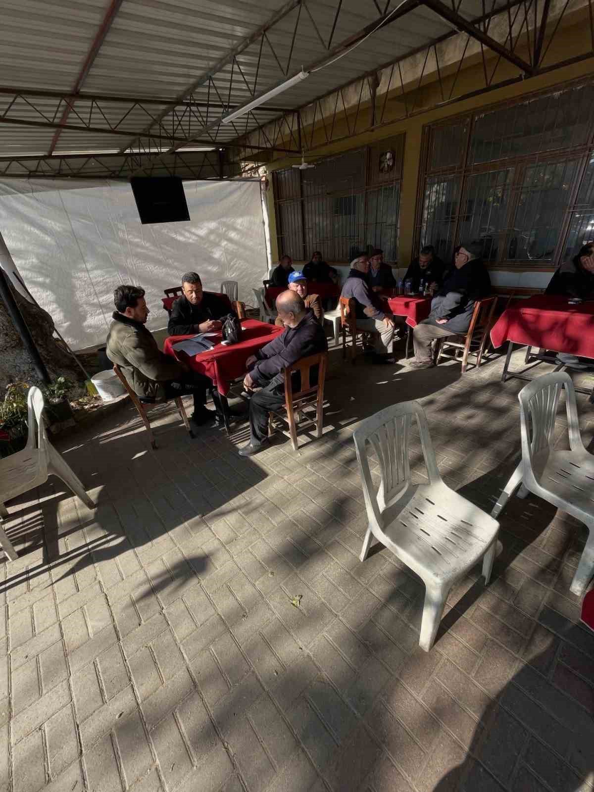 Köşk’te üreticilere ÇKS ve hayvan hastalıkları bilgilendirmesi