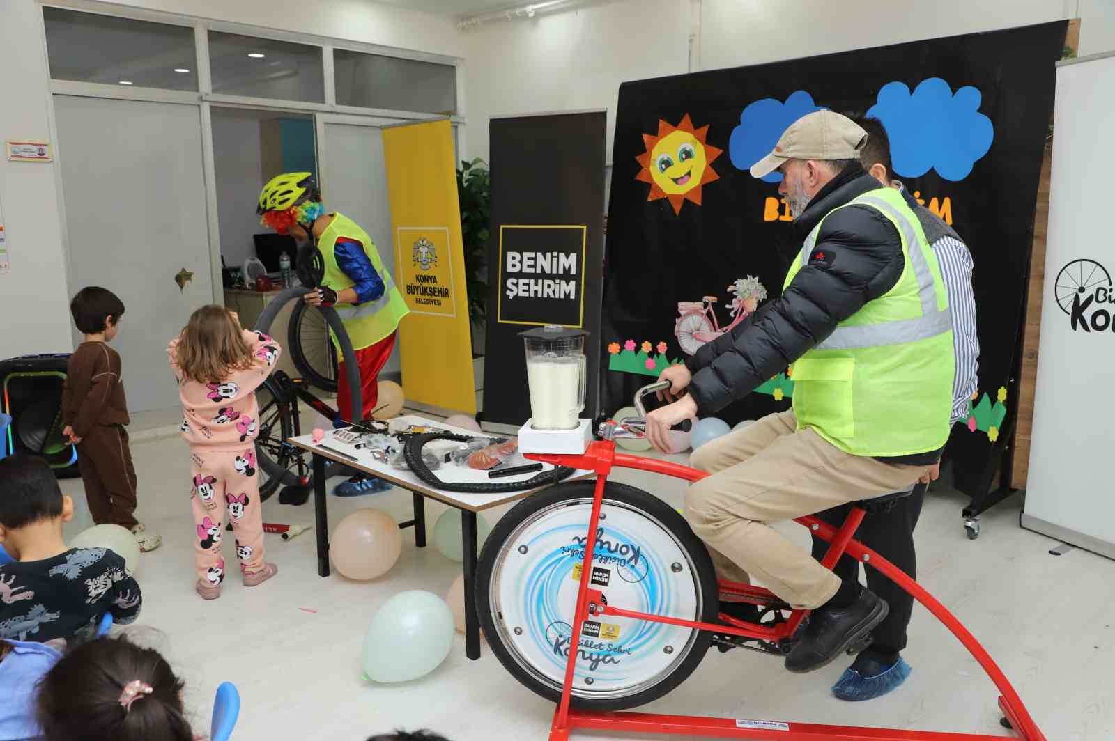Büyükşehir, Avrupa Bisiklet Başkenti Konya’da anaokullarında bisiklet etkinlikleri başlattı