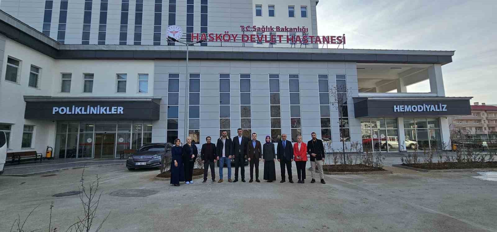 Hasköy Devlet Hastanesi yeni hizmet binasında hasta kabulüne başladı