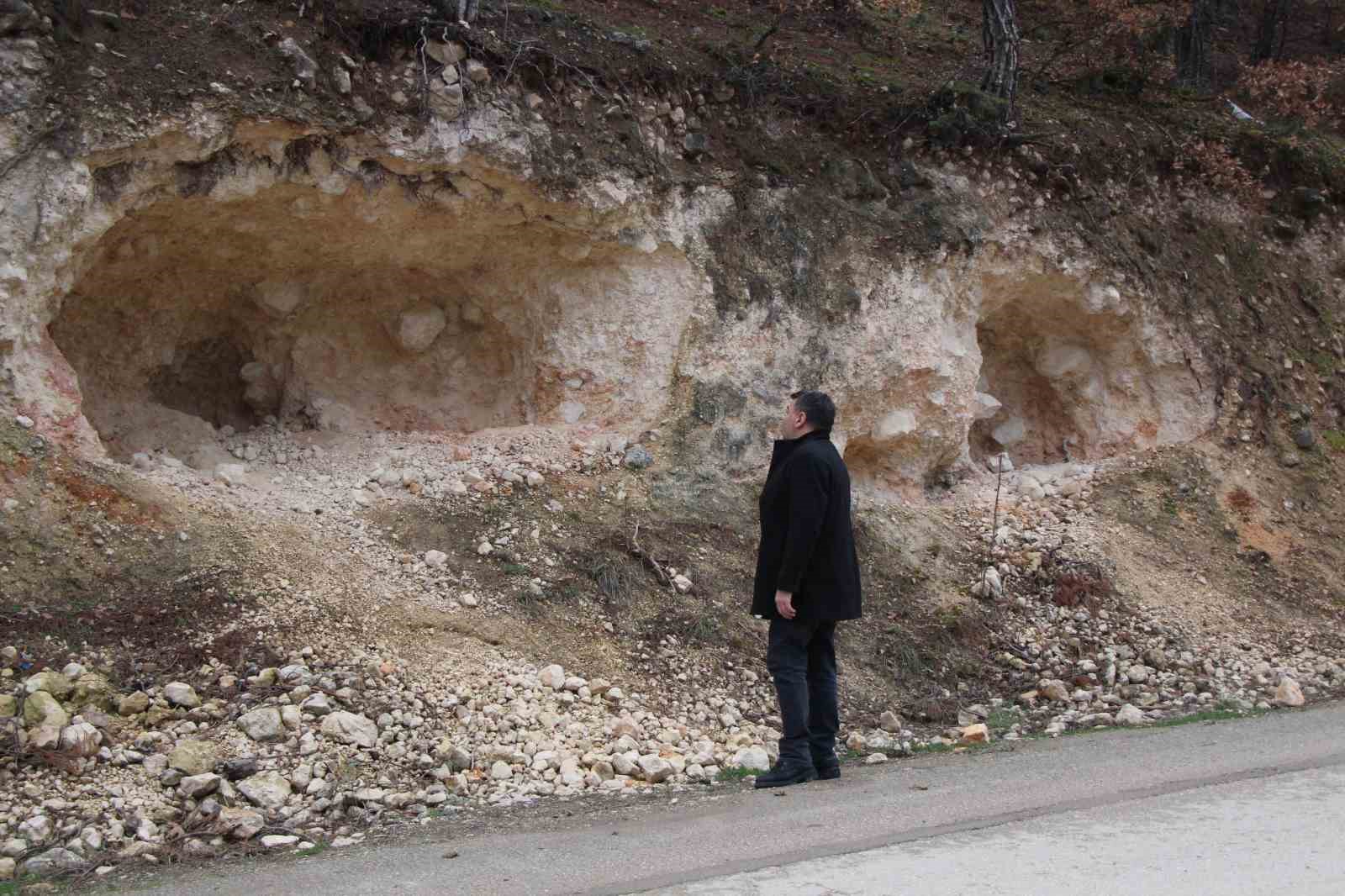 Ferhat diyarı Amasya’da pekmez için dağı deldiler, gören şaştı kaldı