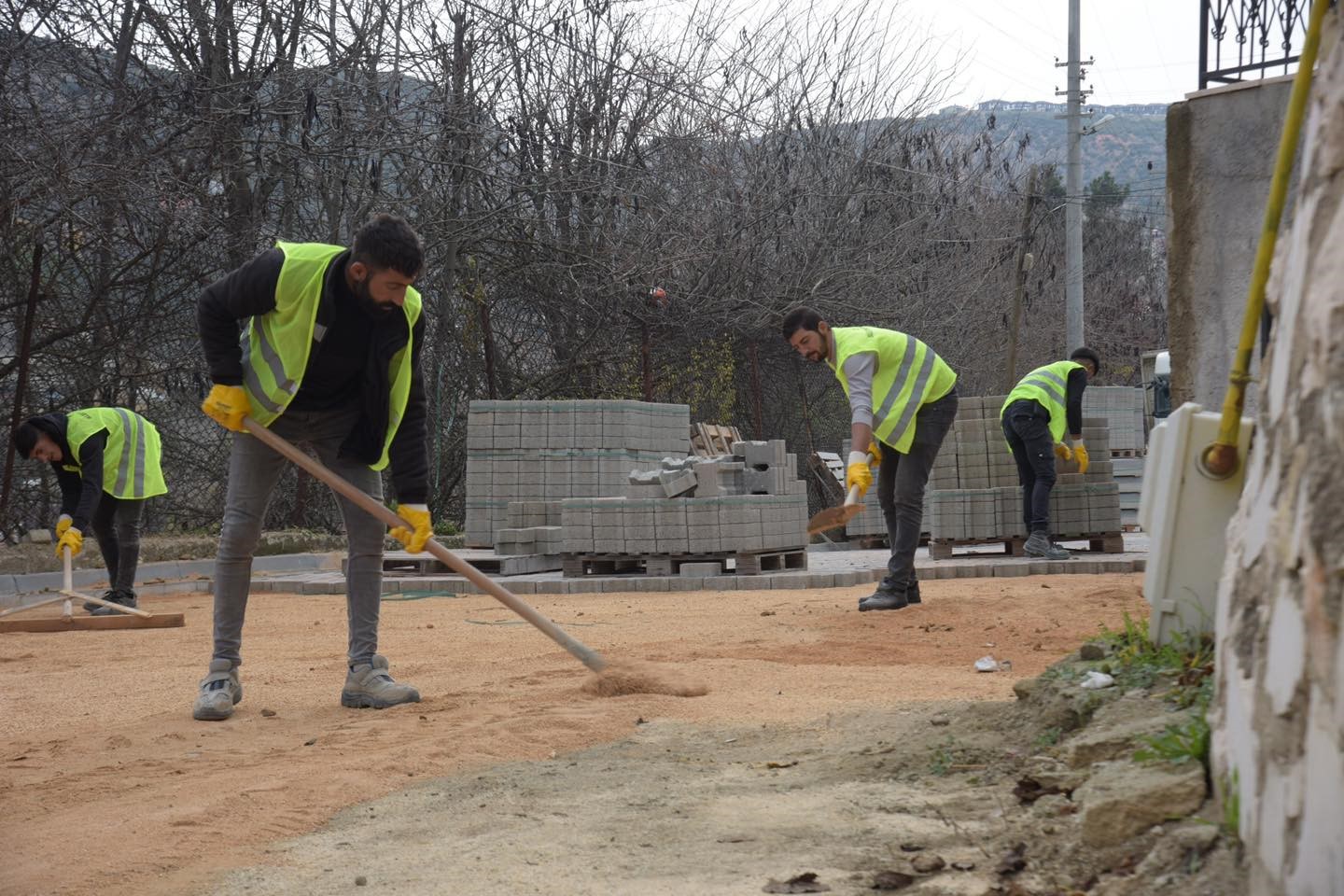 Bilecik&rsquo;te yıllardır beklenen kaldırım &ccedil;alışması tamamlandı
