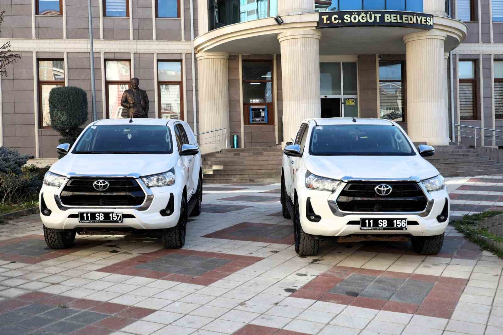 Söğüt Belediyesi araç filosunu güçlendirdi