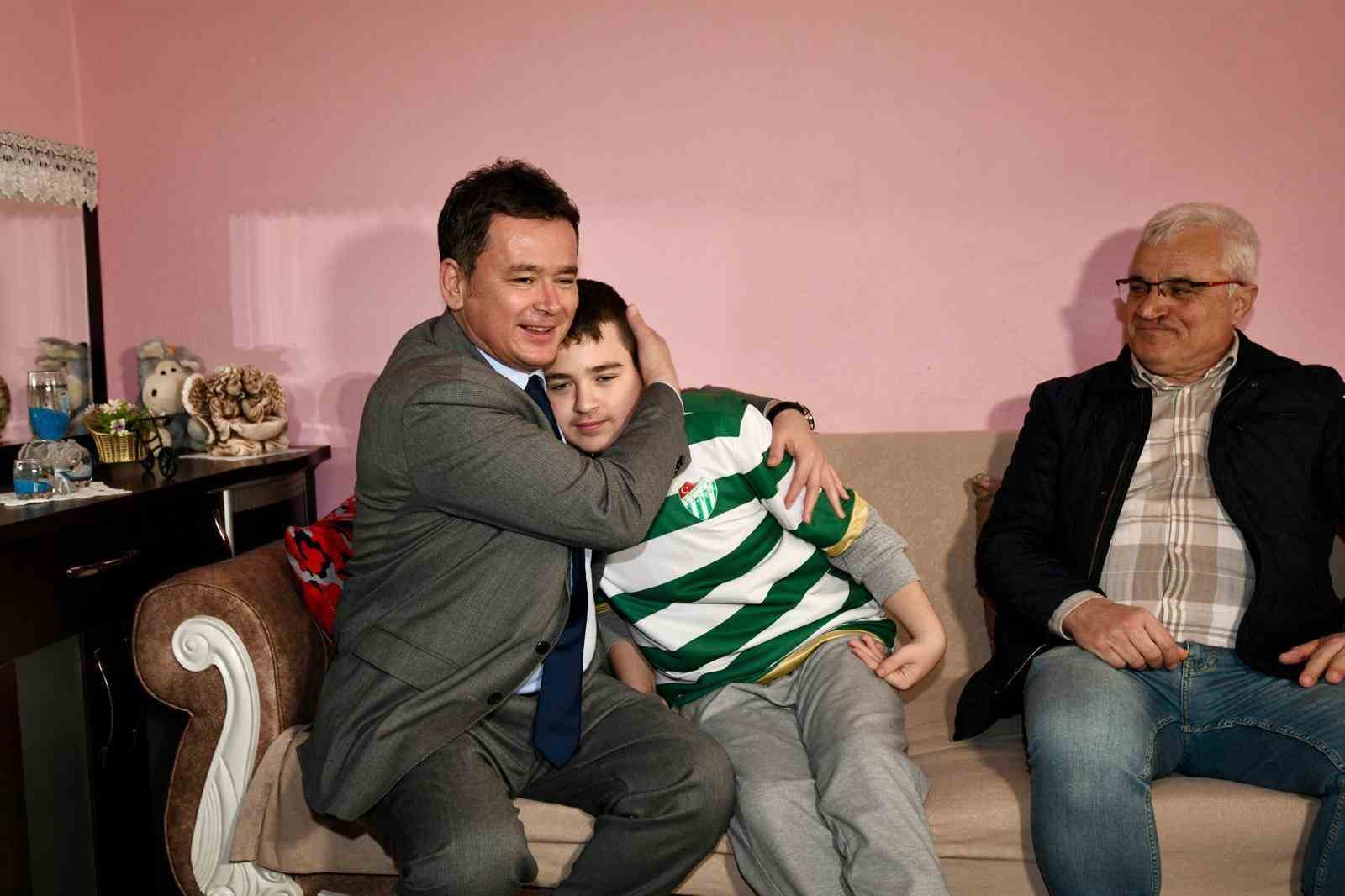 Başkan Aydın, özel bireyin mutluluğuna ortak oldu