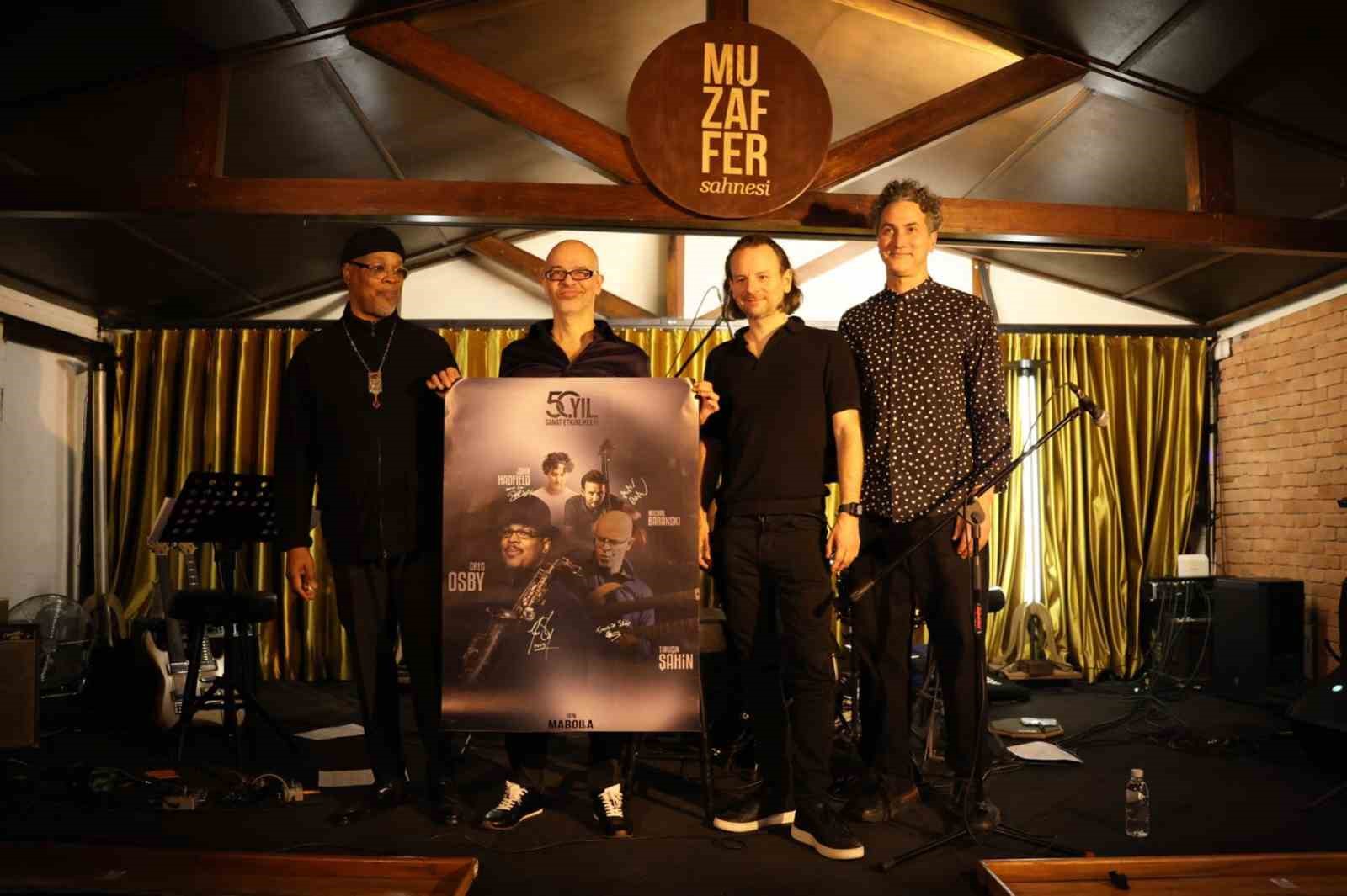 Mabolla, 50’inci yıl sanat etkinliğinde dünyaca ünlü Caz ustalarını ağırladı