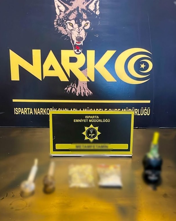 Isparta’da uyuşturucu operasyonunda 3 şüpheliye adli işlem
