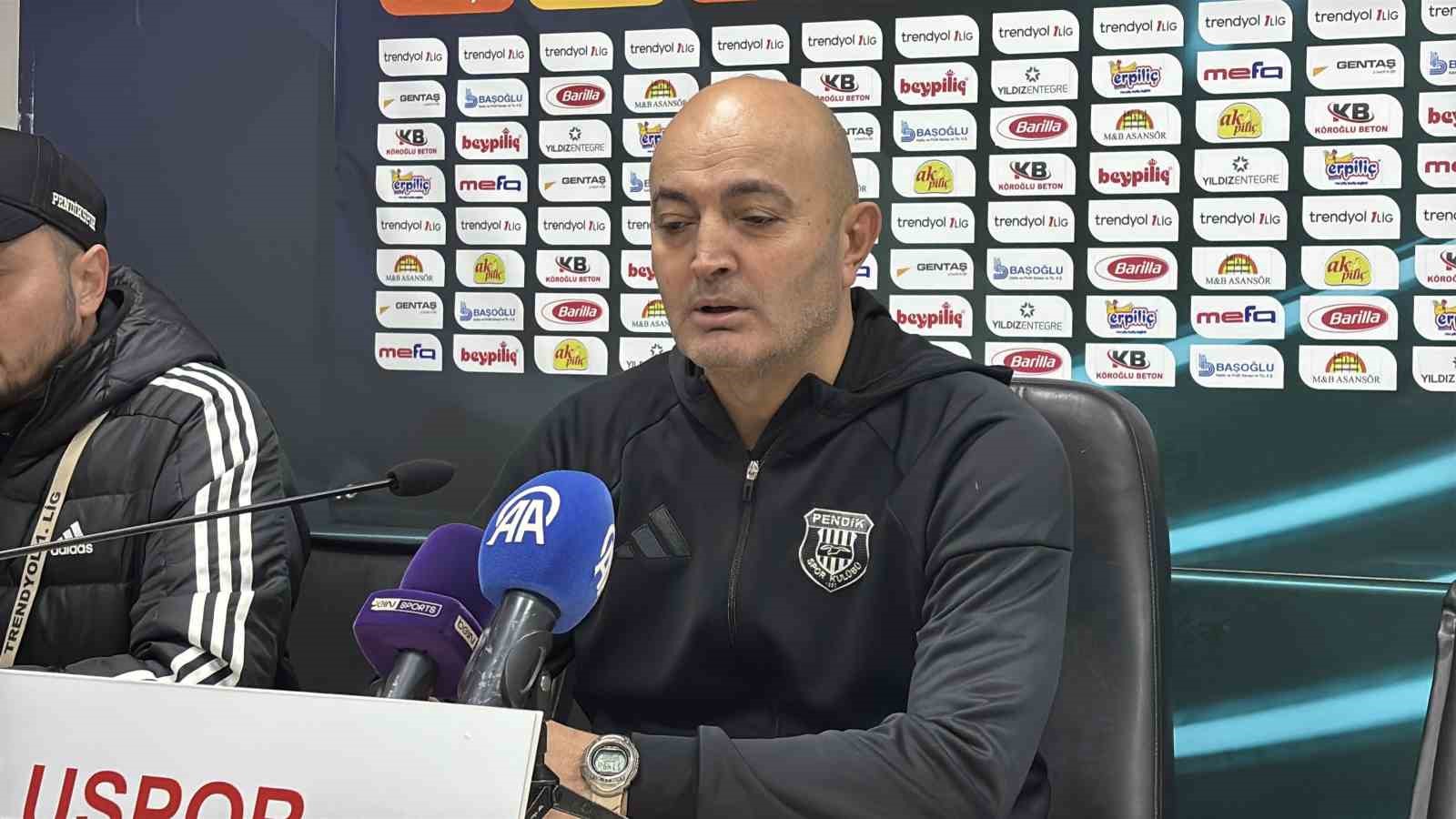 Boluspor-Pendikspor ma&ccedil;ının ardından
