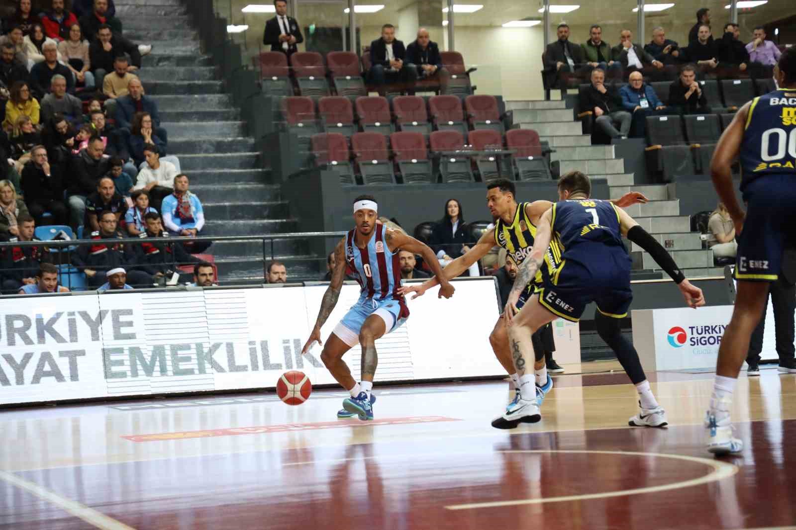 Basketbol Süper Ligi: Trabzonspor: 99 - Fenerbahçe Beko: 73