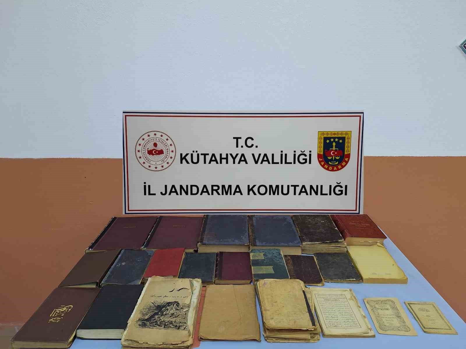 Jandarmadan tarihi eser operasyonu