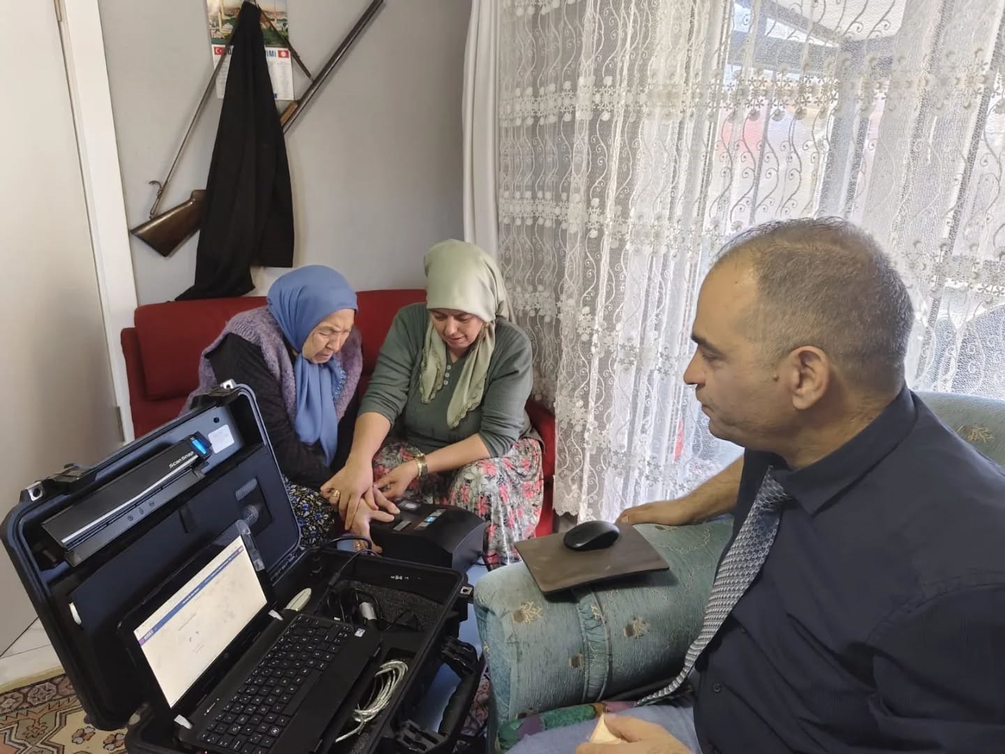 Bilecik’te devlet hizmeti vatandaşın ayağına götürdü