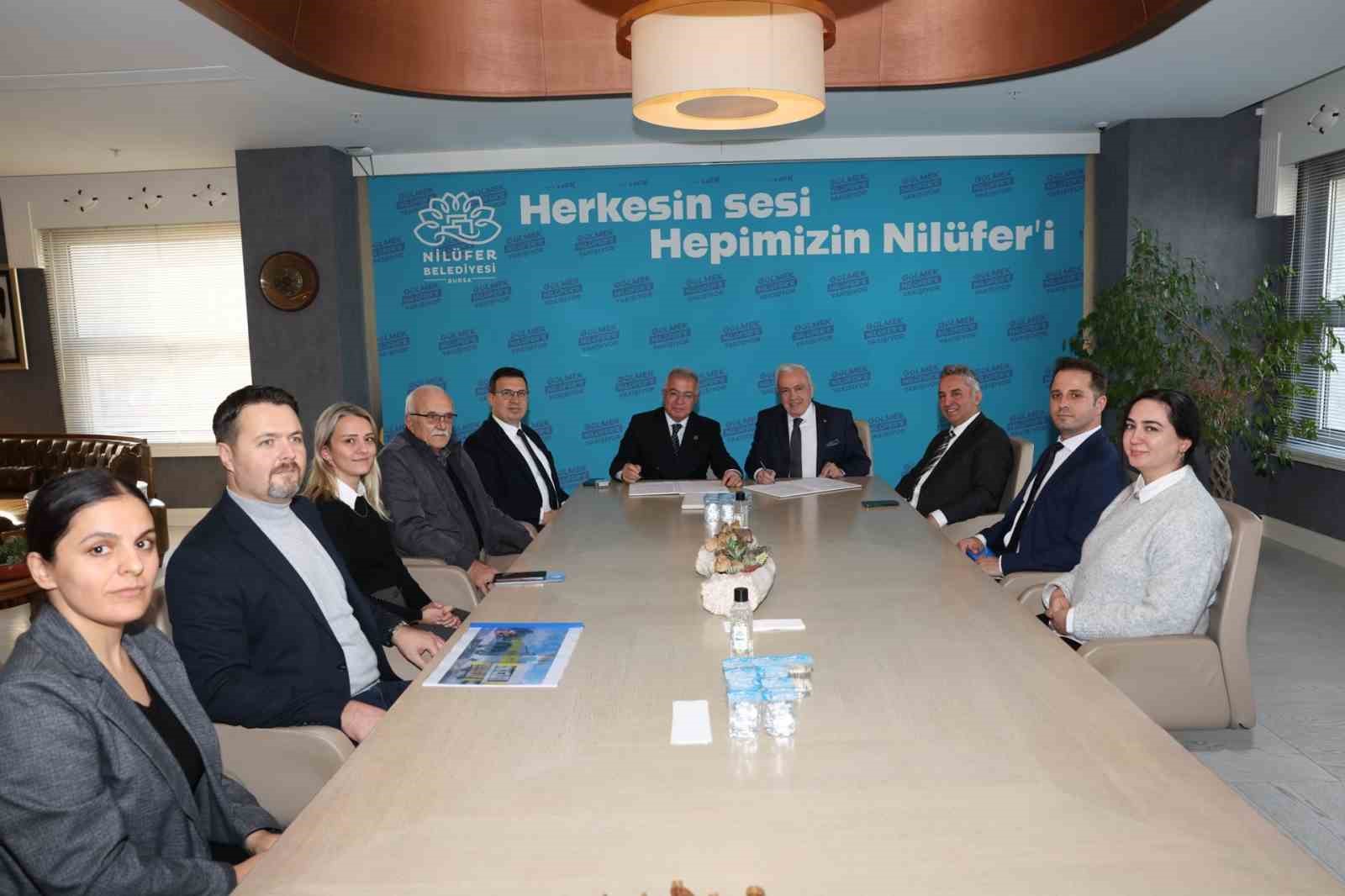 Nil&uuml;fer&rsquo;de eğitime iş d&uuml;nyasından tam destek
