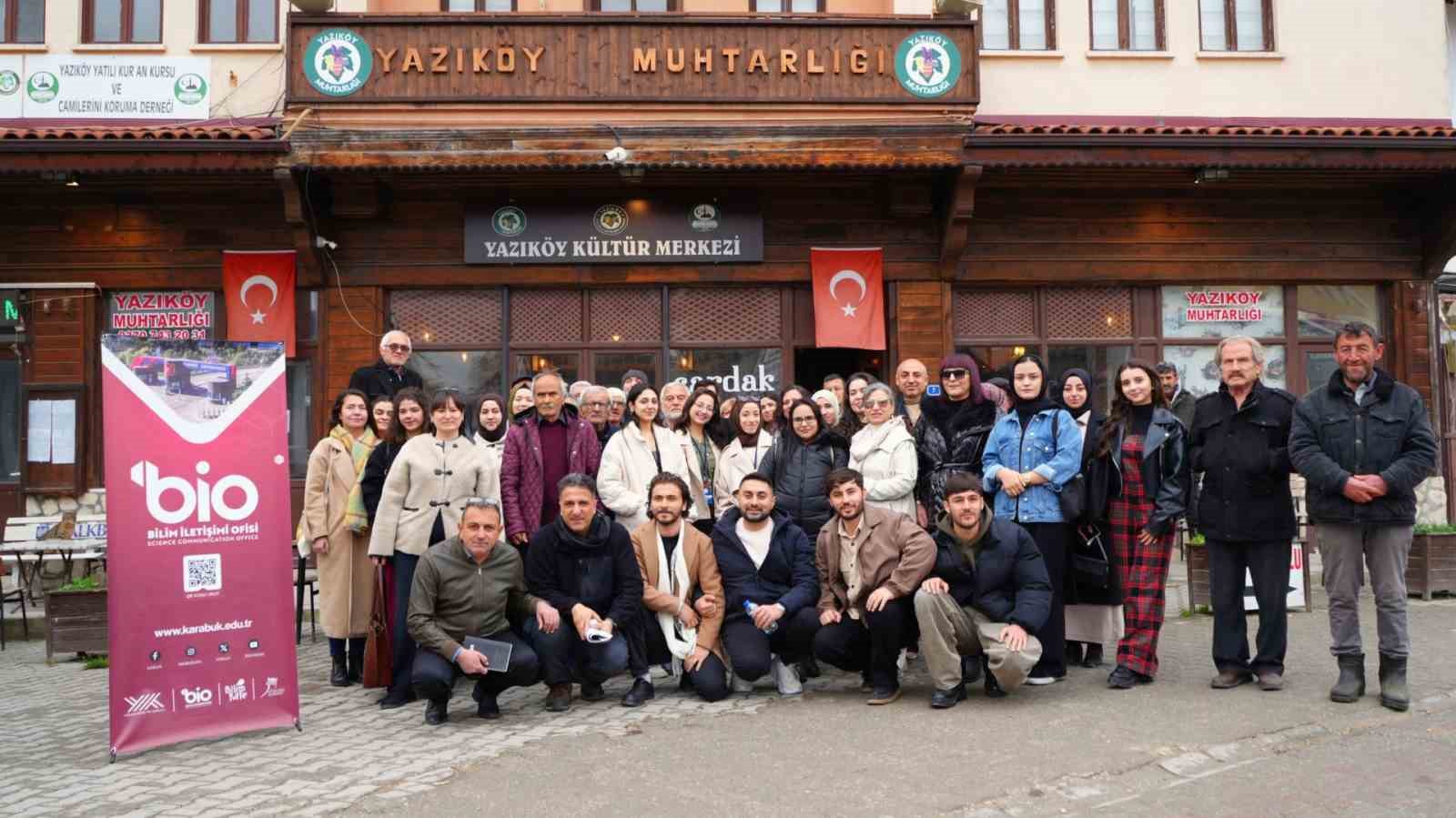 Yazıköy’ün tarihi ve kültürel mirası Bilim Kafe’de ele alındı