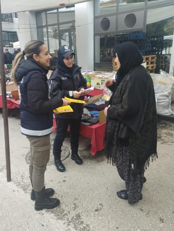 Gölpazarı’nda KADES farkındalık çalışmaları yapıldı