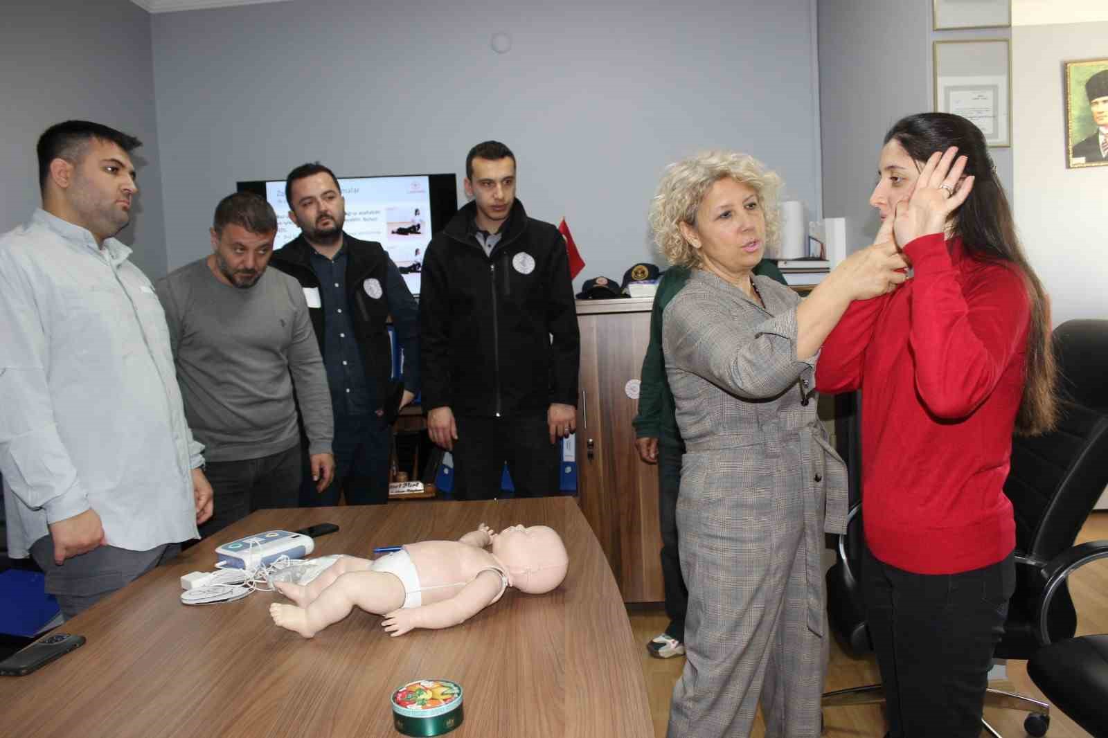 Liman personeli acil durumlara karşı hazırlandı
