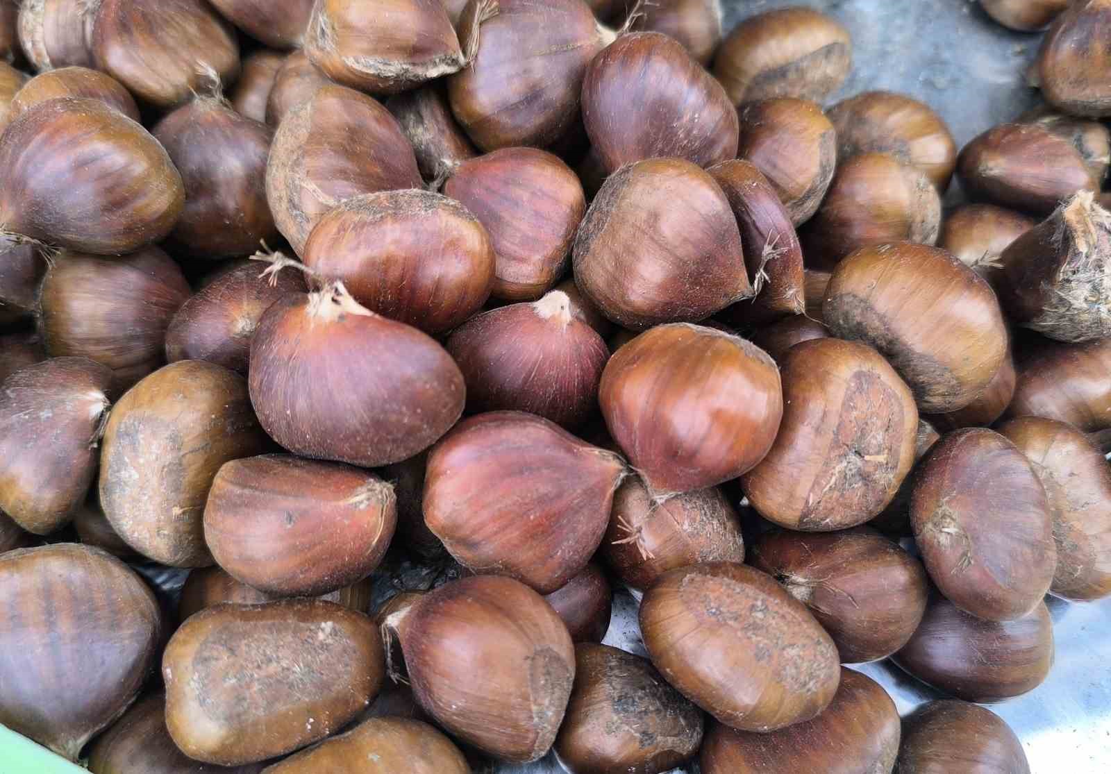 Kestane fiyatıyla y&uuml;zleri g&uuml;ld&uuml;rd&uuml;
