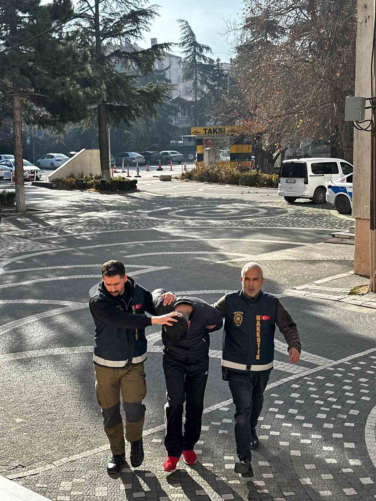 Akşehir&rsquo;de uyuşturucu operasyonu: 1 tutuklama
