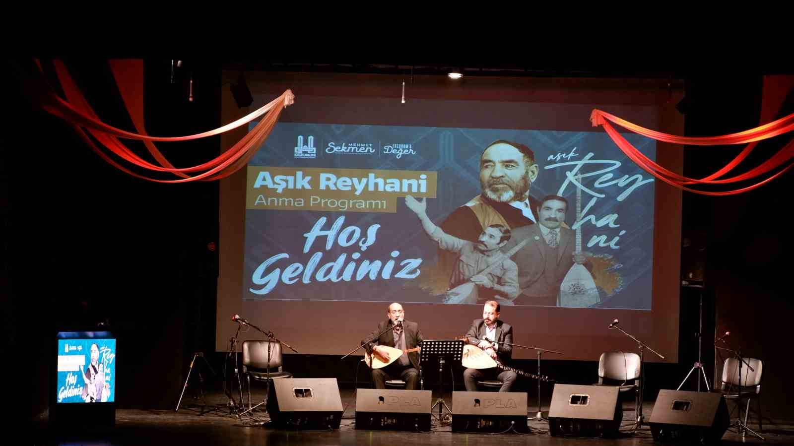 Aşık Reyhani memleketinde anıldı
