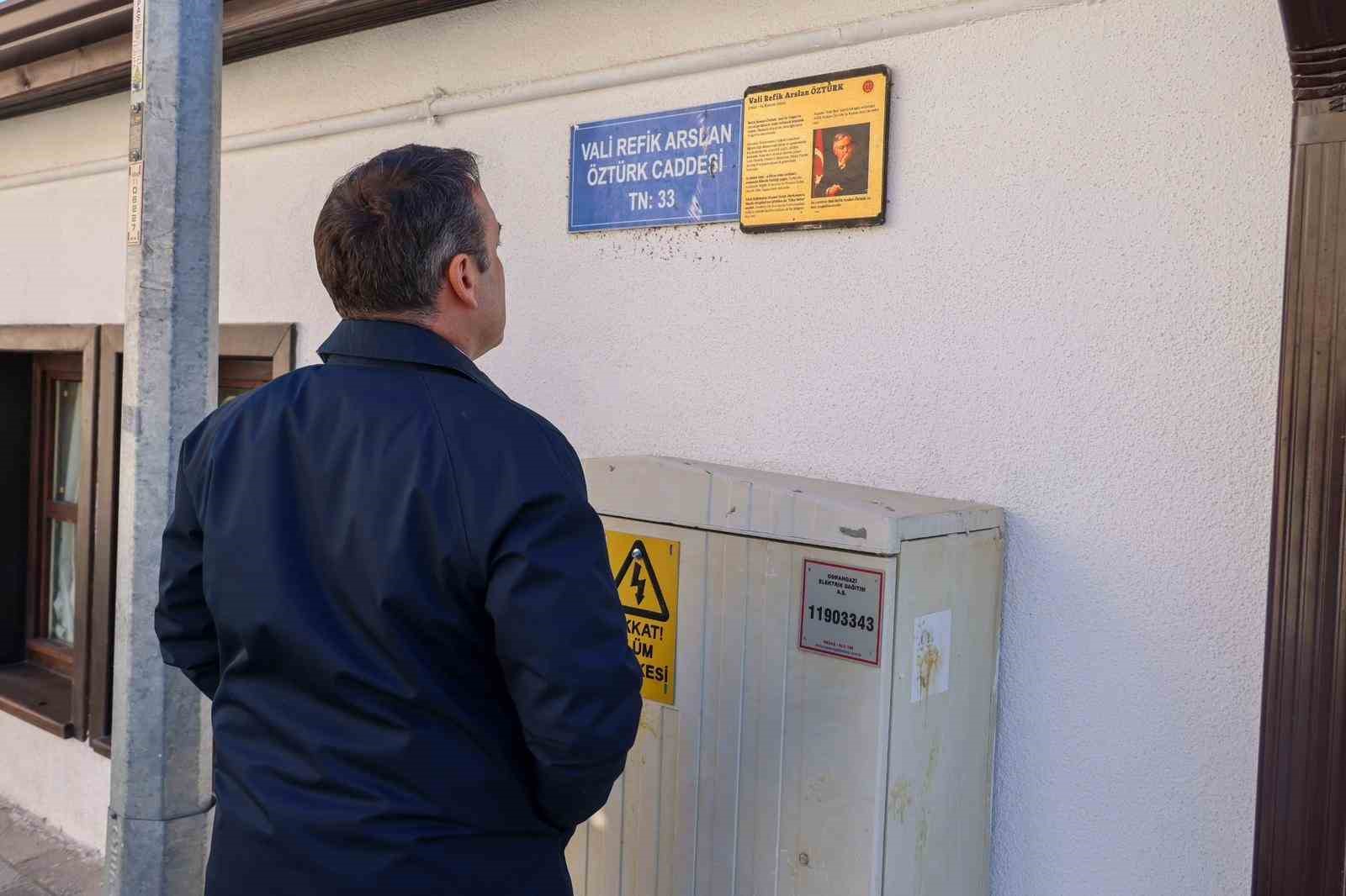 Vali Sözer’den sokak sağlıklaştırma çalışmalarına inceleme