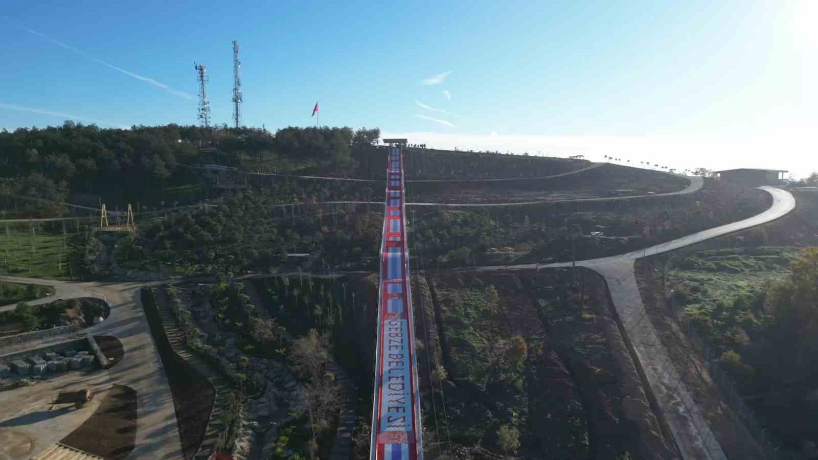 Türkiye’nin en uzun kaydırağı Kocaeli’ye yapılıyor