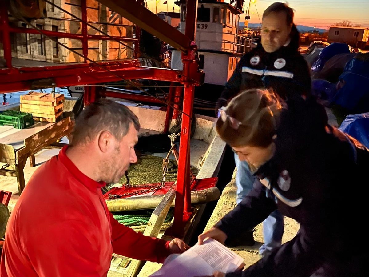 İğneada Balık&ccedil;ı Barınağı&rsquo;nda su &uuml;r&uuml;nleri denetimi
