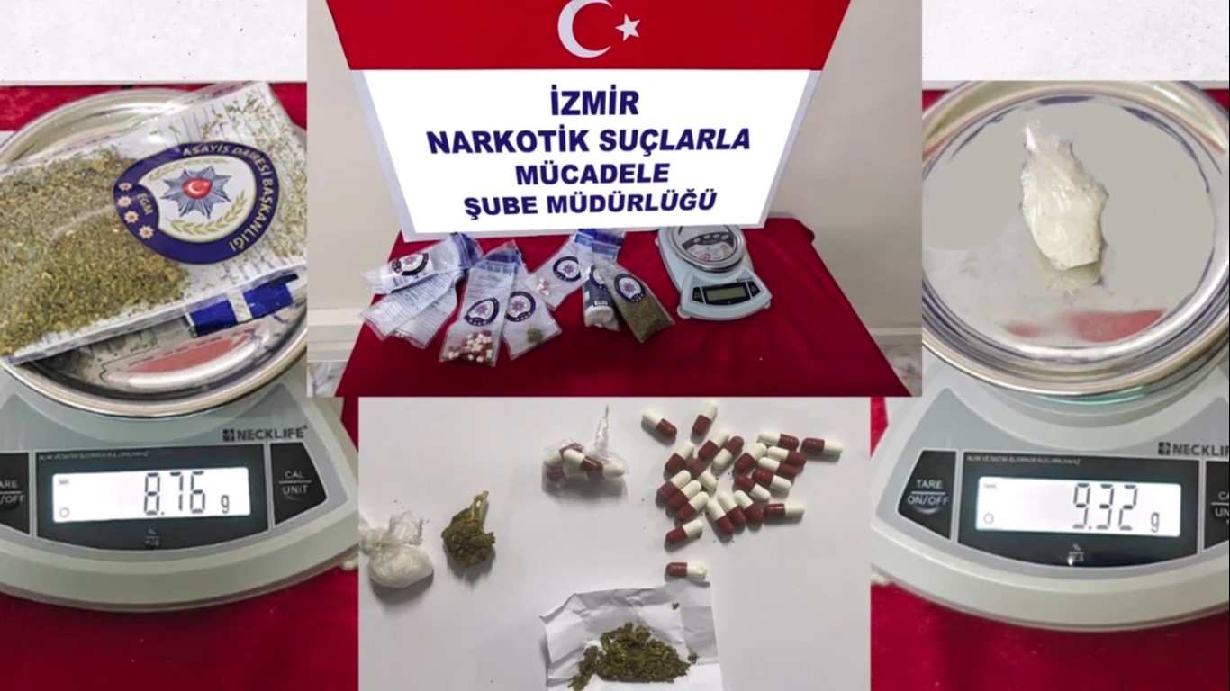 İzmir&rsquo;de 3 aylık takiple yakalanan 18 zehir taciri tutuklandı
