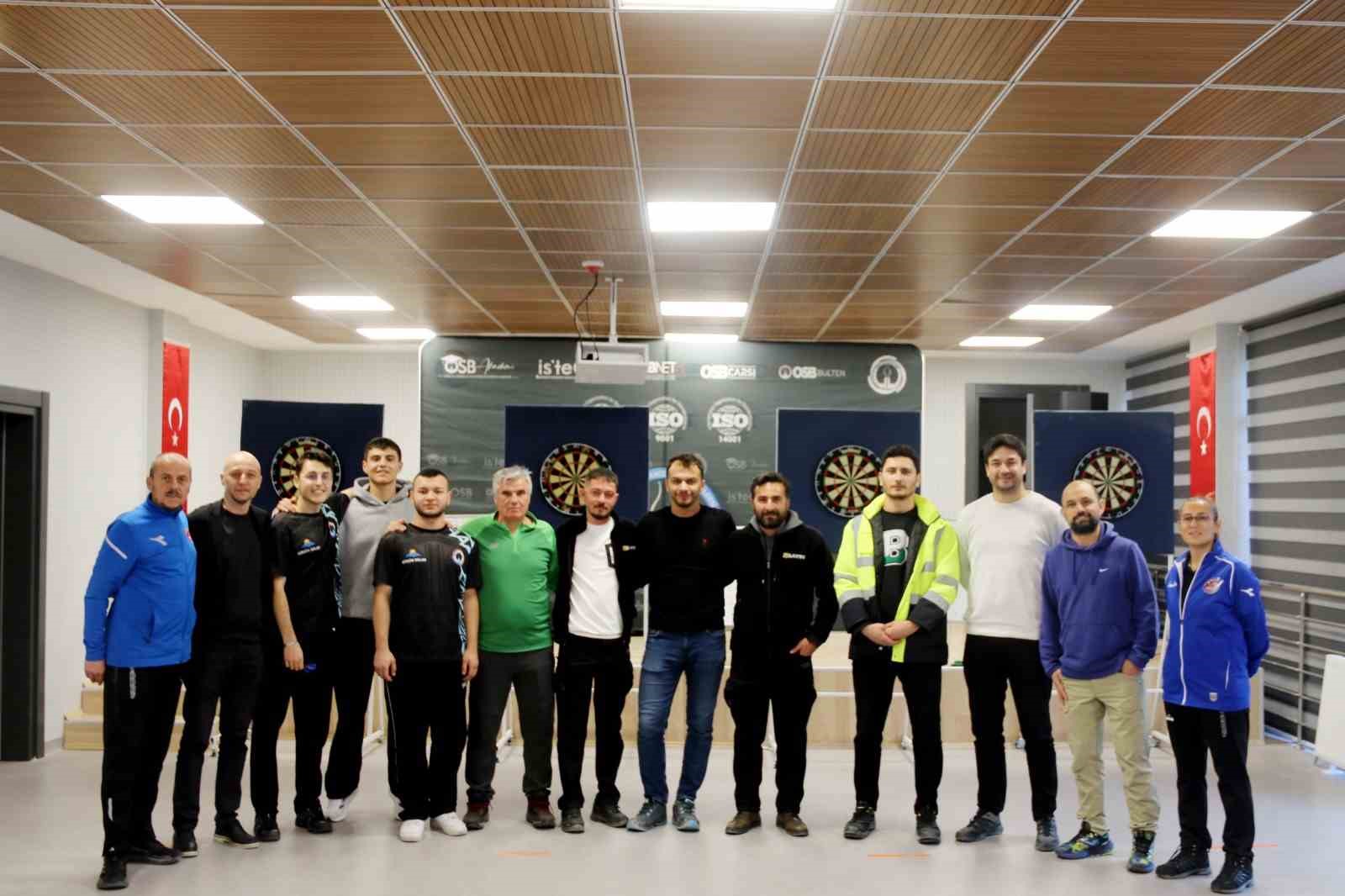Kütahya OSB’de firmalar arası dart turnuvası heyecanı