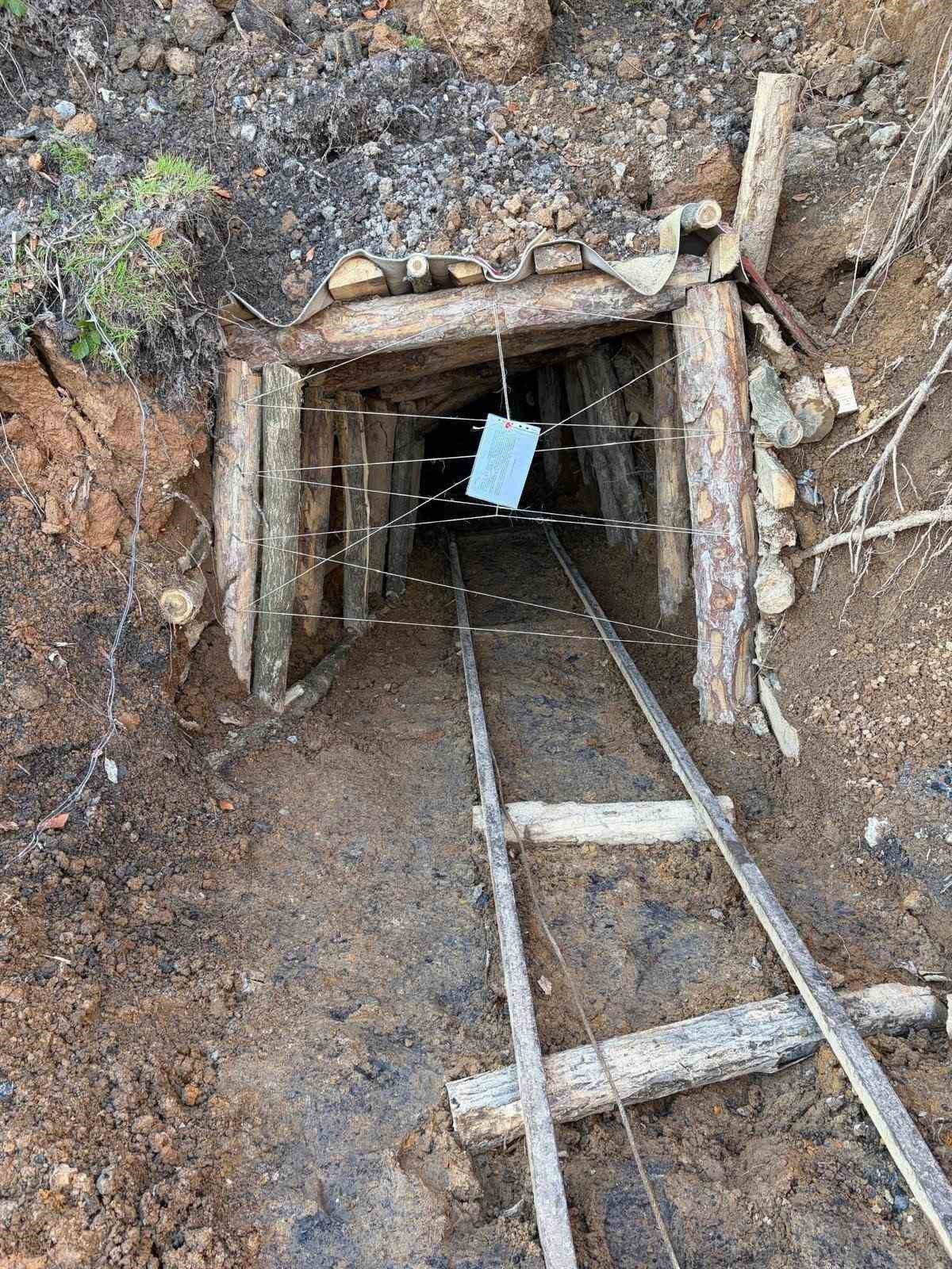 Zonguldak&rsquo;ta 7 ruhsatsız maden ocağı kapatıldı
