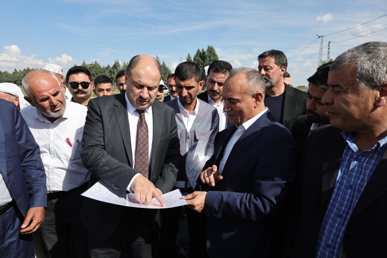 Şanlıurfa kırsalında bin 296 kilometrelik yol çalışması