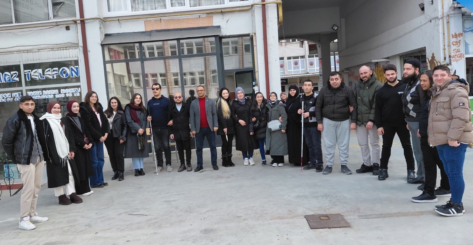 Altı Nokta Körler Derneği Kütahya Gençlik Meclisi’nden Proje Toplantısı