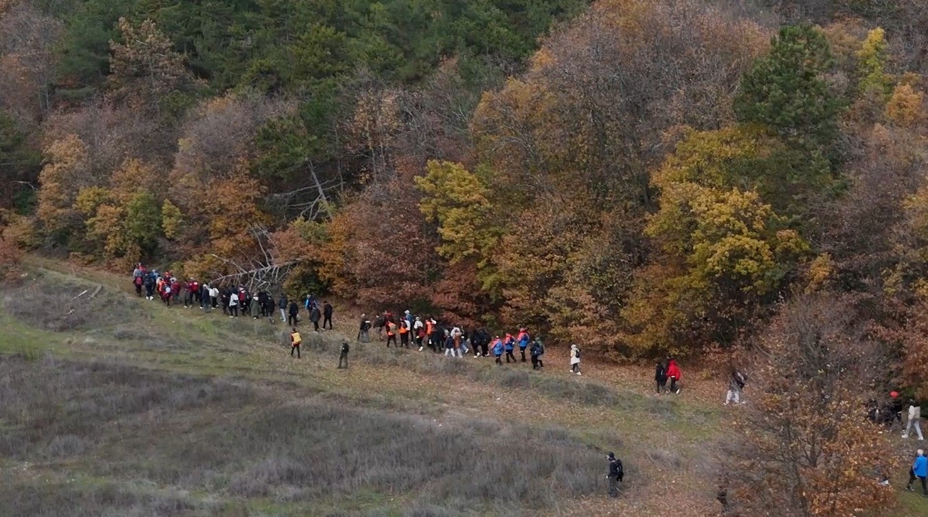 Yenişehir&rsquo;de doğa y&uuml;r&uuml;y&uuml;ş&uuml; b&uuml;y&uuml;k ilgi g&ouml;rd&uuml;
