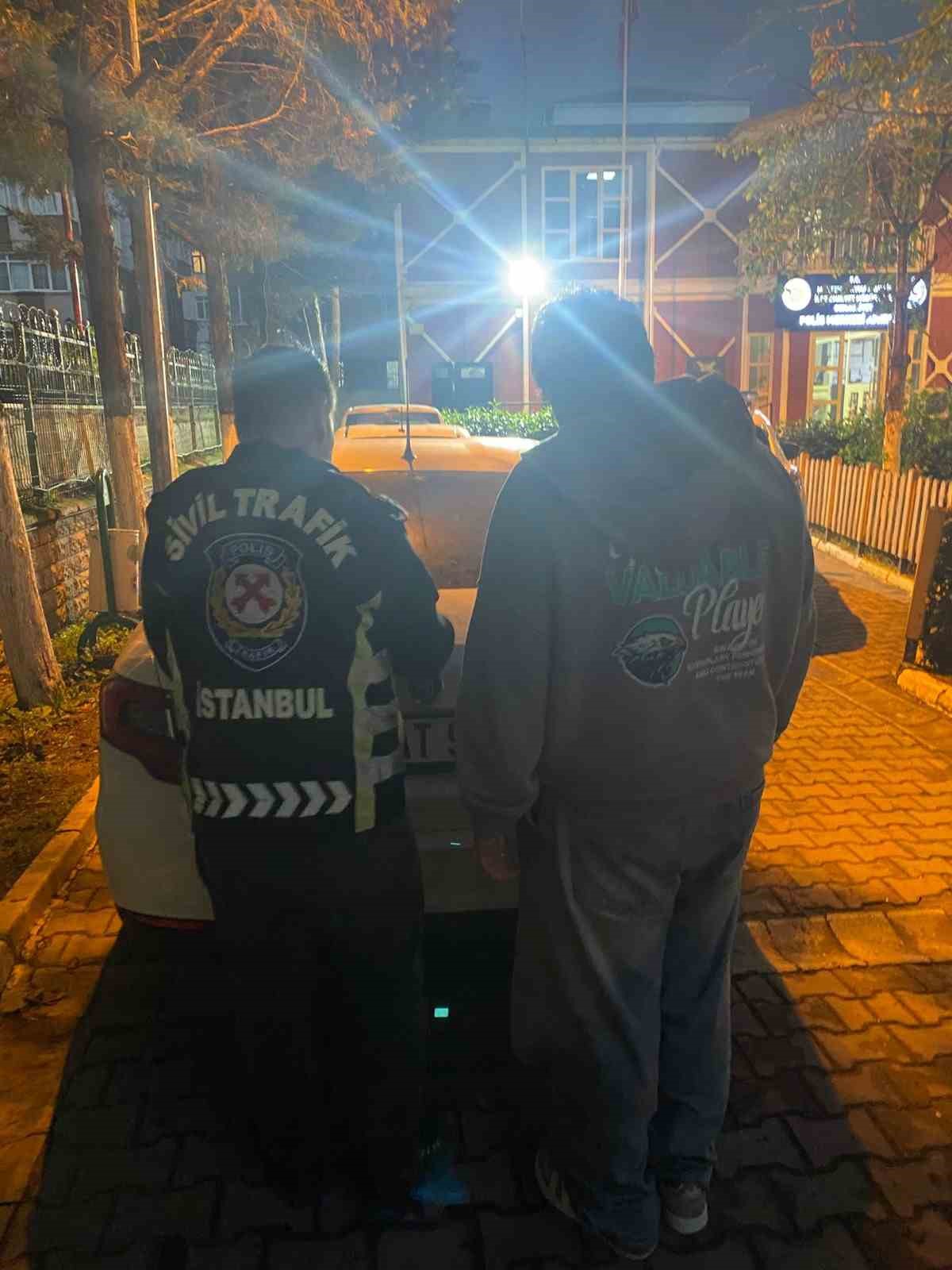 Maltepe&rsquo;de hastane otoparkında "drift" atan şahsa 48 bin lira ceza
