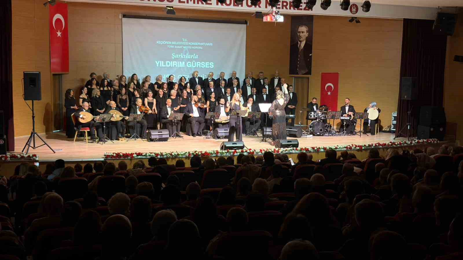 Ke&ccedil;i&ouml;ren&rsquo;de Yıldırım G&uuml;rses anısına konser d&uuml;zenlendi
