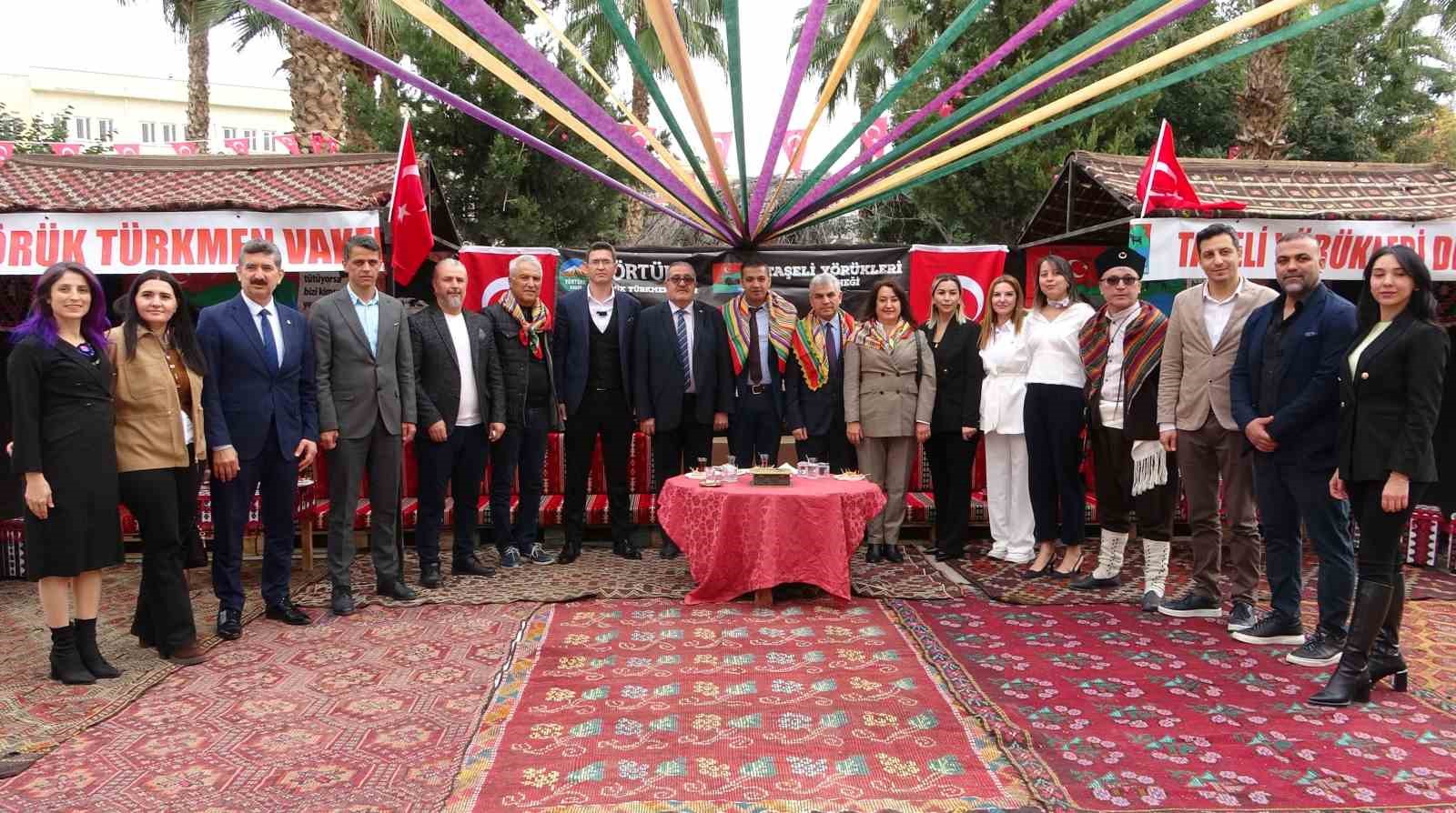 Mersin&rsquo;de &rsquo;Y&ouml;r&uuml;k G&ouml;&ccedil;er K&uuml;lt&uuml;r Kalır&rsquo; ş&ouml;leni
