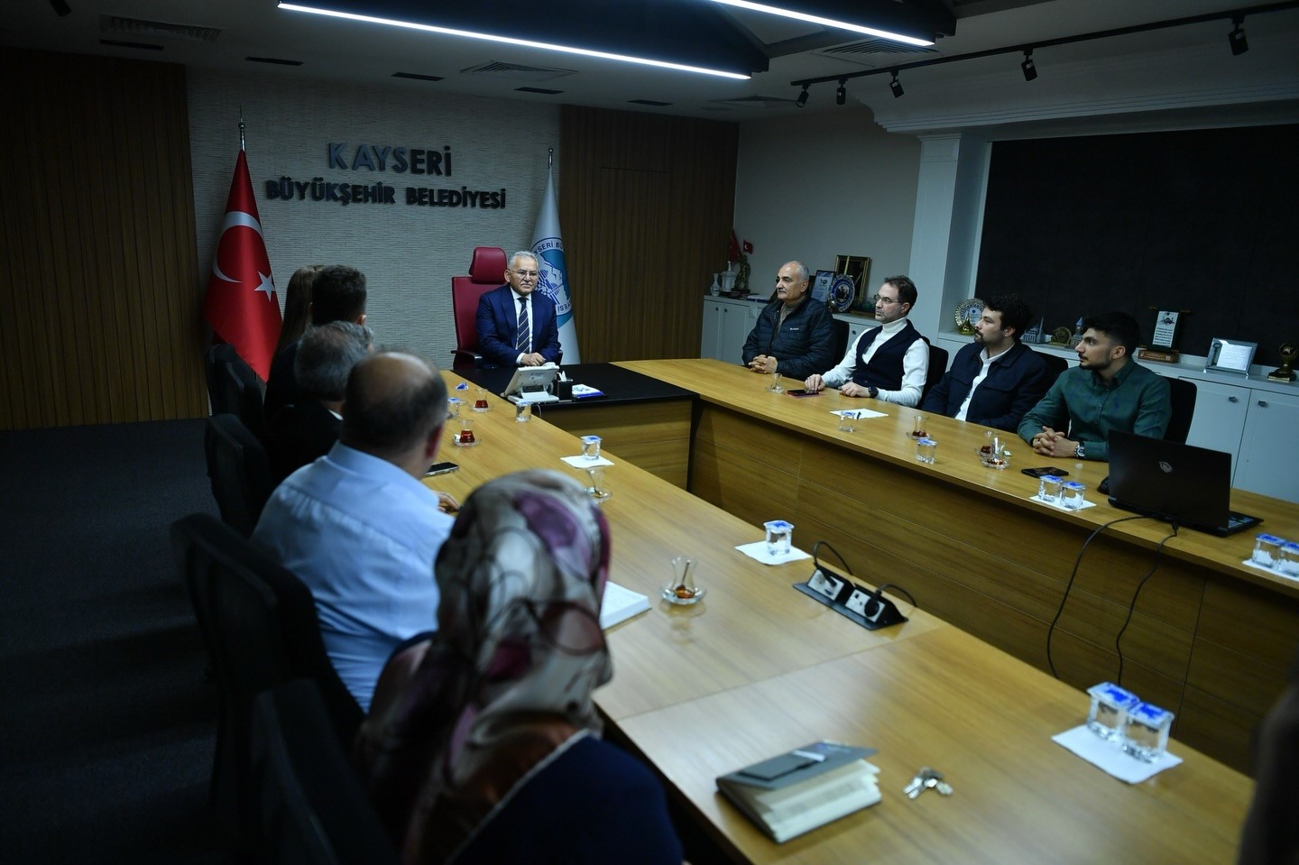 Başkan B&uuml;y&uuml;kkılı&ccedil;: "Riskleri &ouml;nceden tespit etmeyi ve gerekli tedbirleri almayı &ouml;nemsiyoruz"
