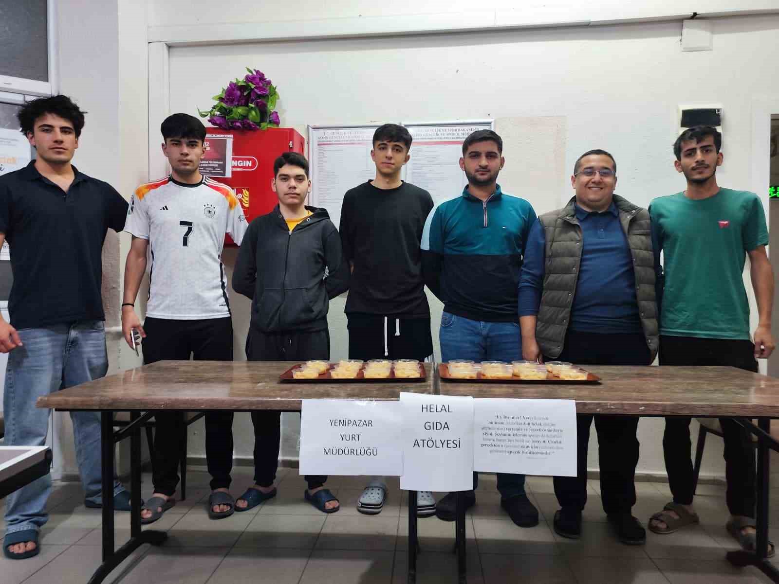 Aydın’da gençler helal beslenme konusunda bilgilendirildi