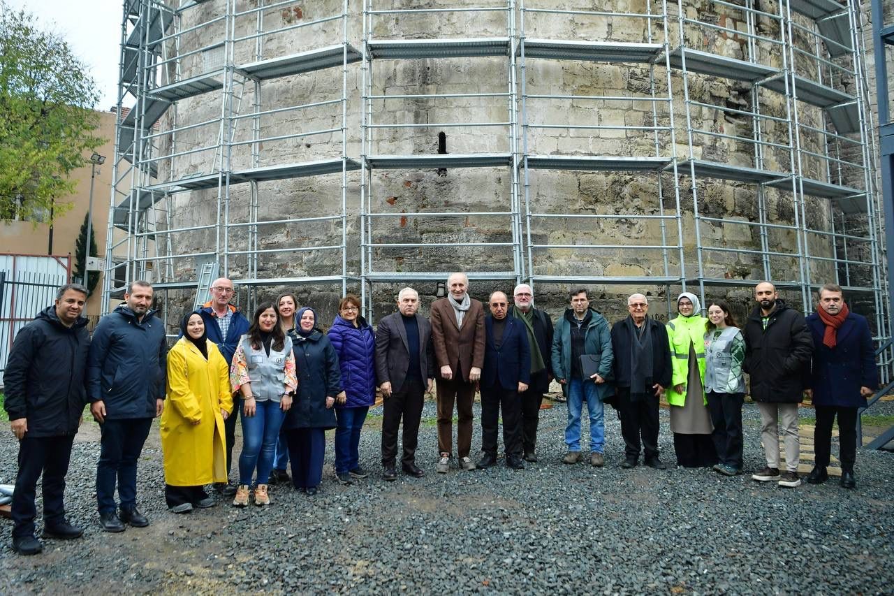 Yedikule Hisarı’ndaki Hazine Kulesi restore ediliyor