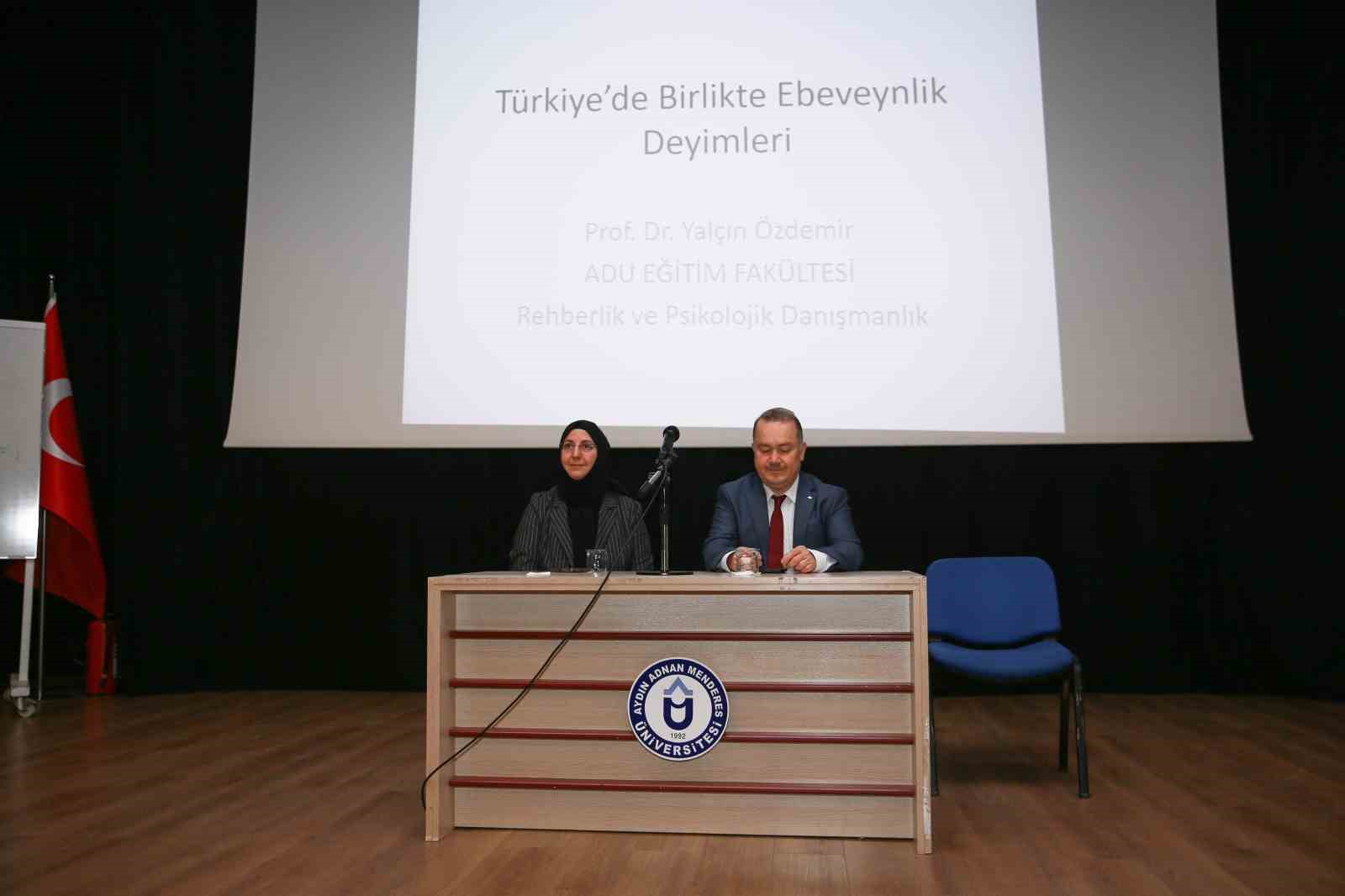 AD&Uuml;&rsquo;de sağlıklı aile yapısı ve sorumluluk bilinci ele alındı
