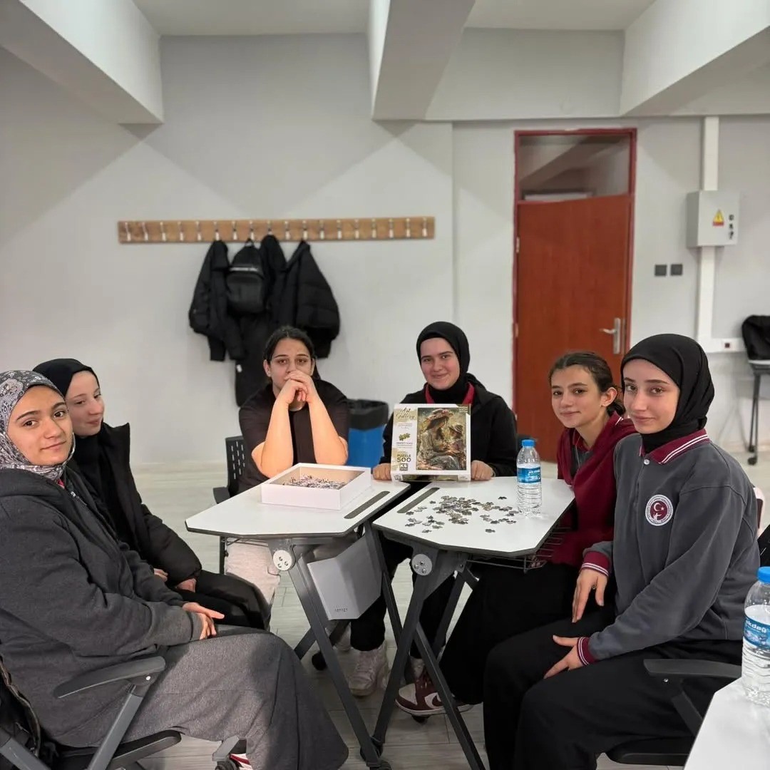 Boyabat’ta öğrenciler ve veliler birlikte üretti