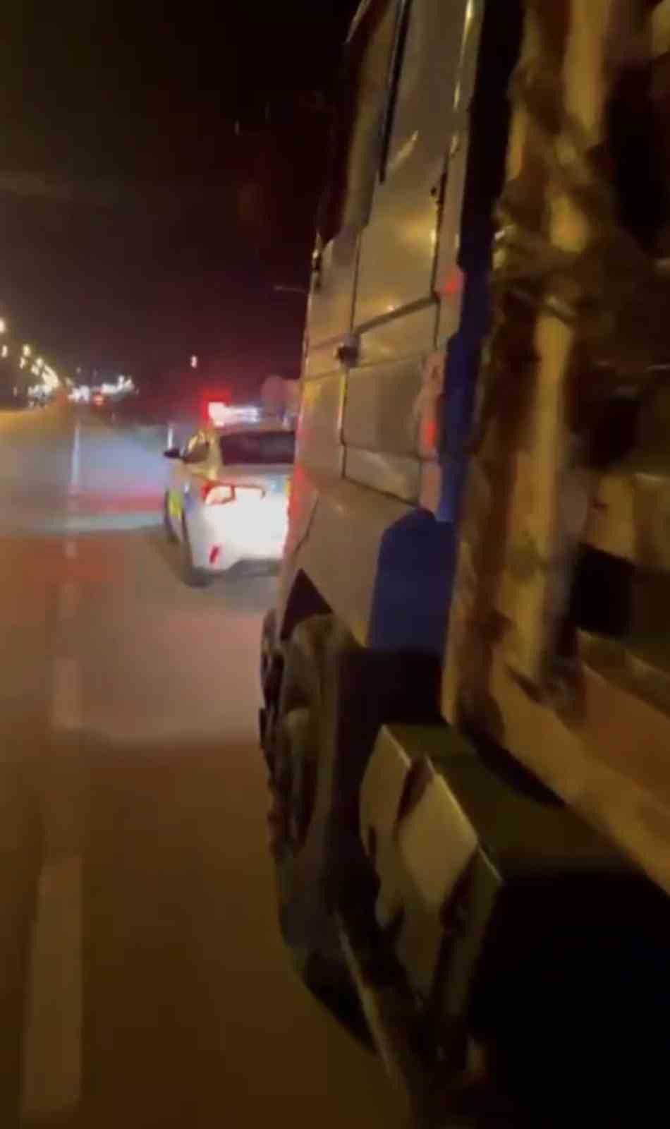 Kantara girmeyen tırlara 849 bin 679 TL ceza
