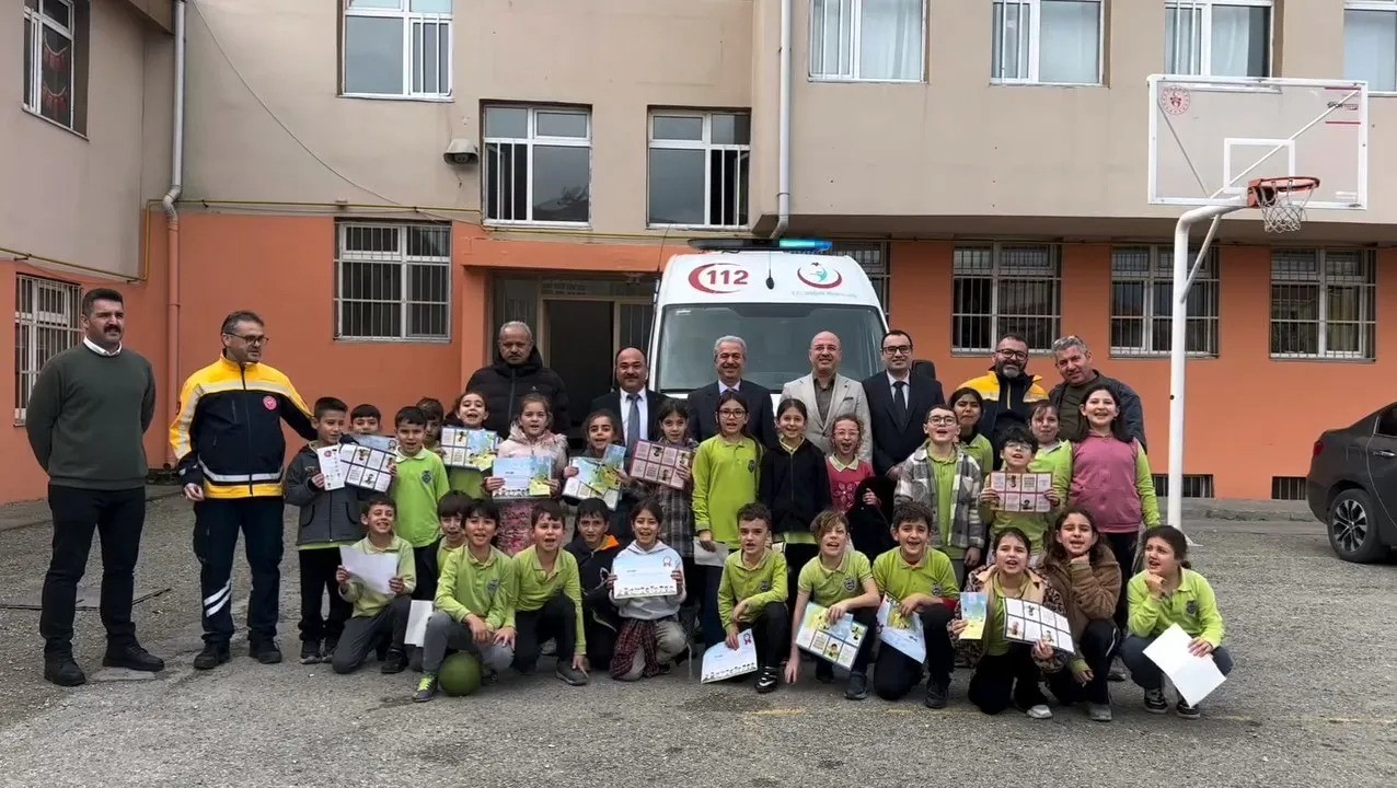 Sinop&rsquo;ta &ccedil;ocuklara sağlıklı hayat bilinci kazandırıldı
