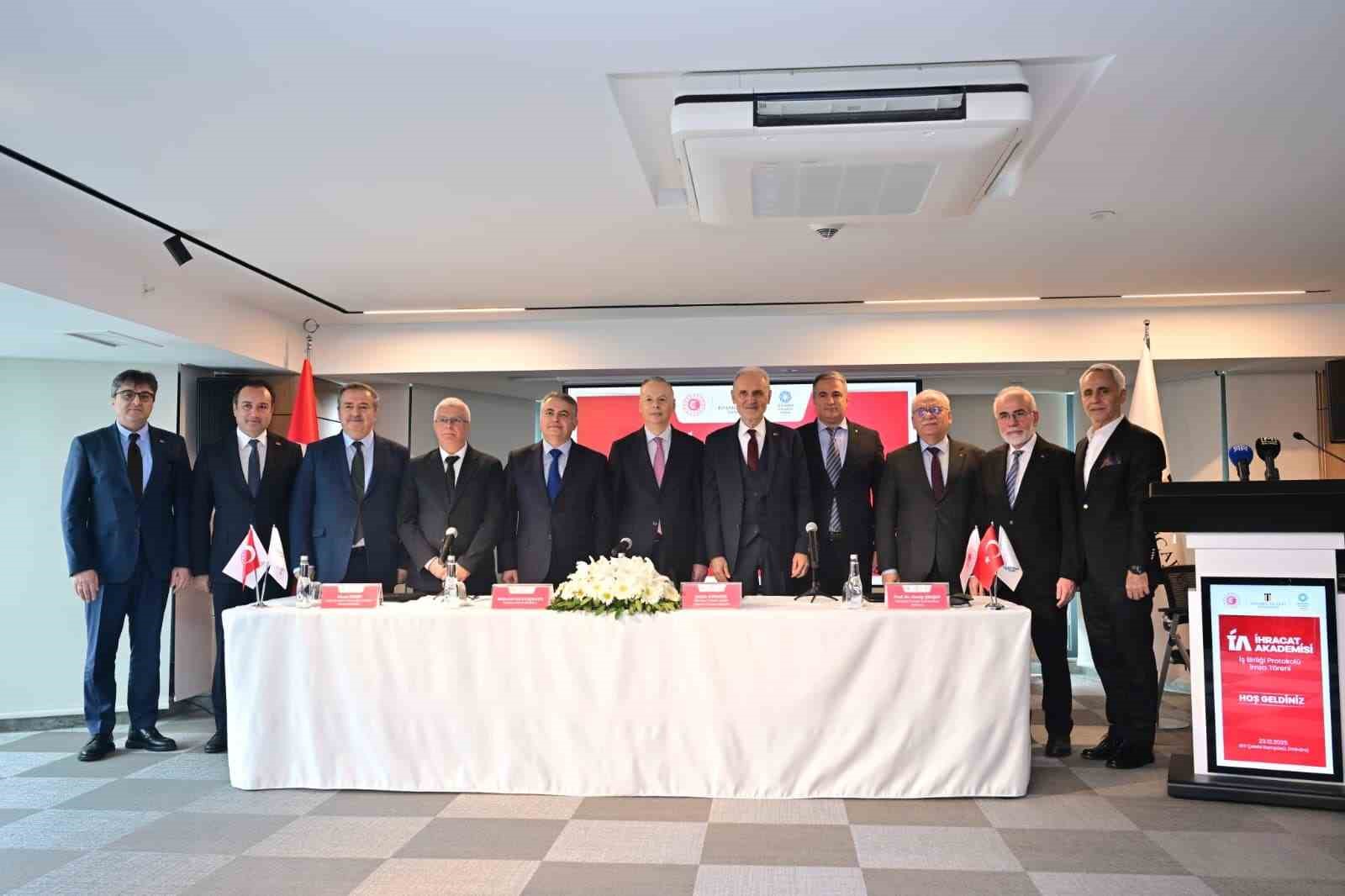 İstanbul Ticaret Odası ve İstanbul Ticaret &Uuml;niversitesi İhracat Akademisi Projesi i&ccedil;in bir araya geldi

