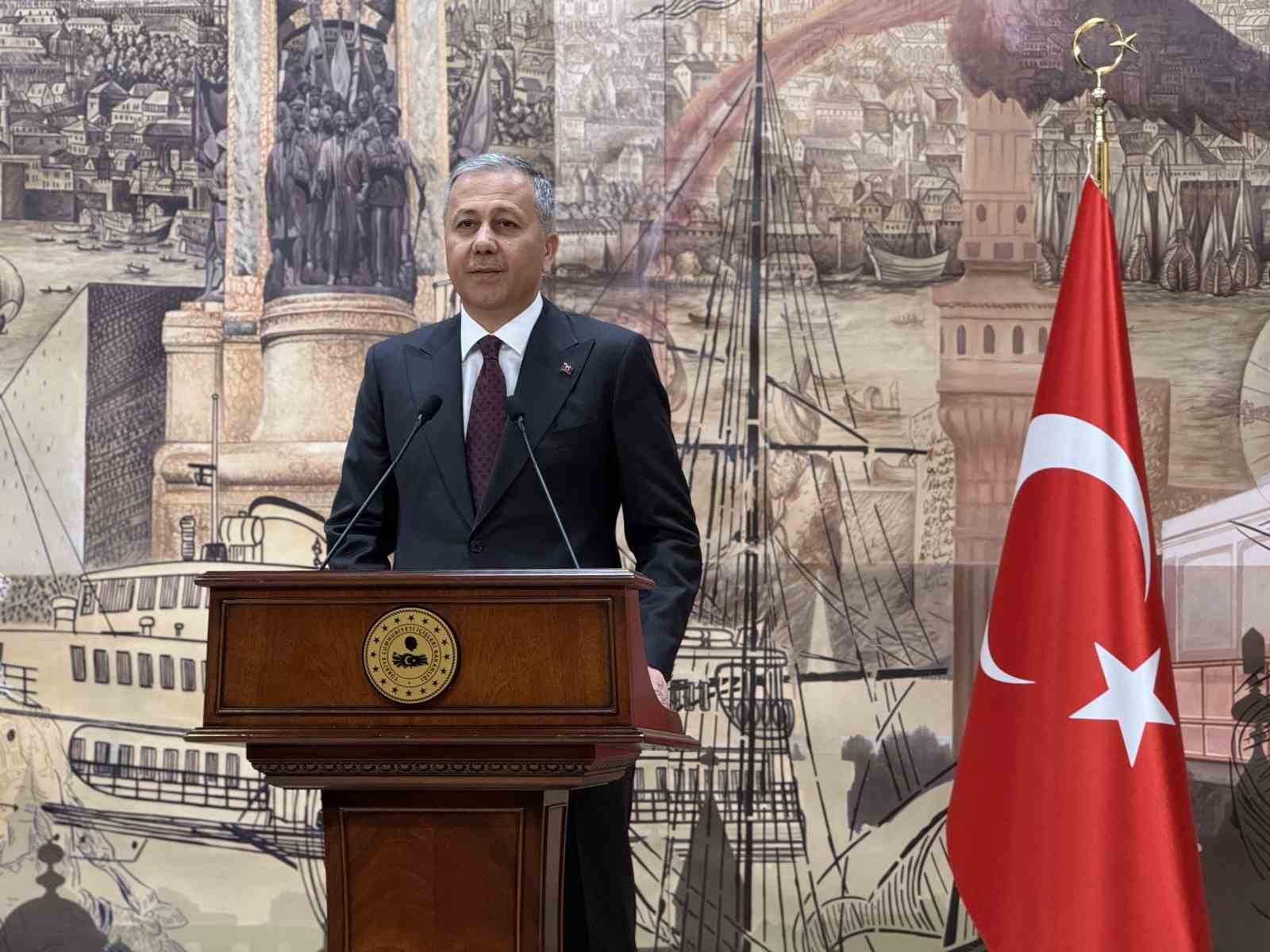 "Kabine dönemimizde 58 farklı ülkeden kırmızı bültenle aranan 588 suçlu Türkiye’ye getirildi"