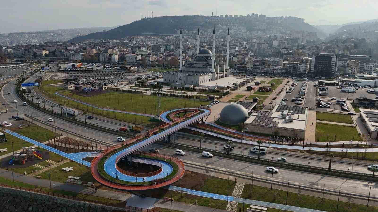 Trabzon’da ekolojik köprü tamamlandı