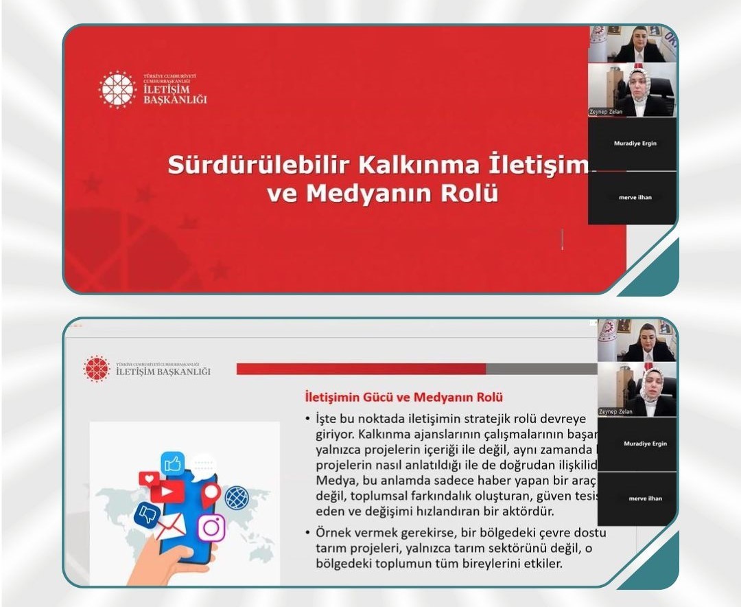 Sürdürülebilir kalkınma politikalarında iletişimin önemi ele alındı